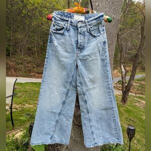 MOTHER THE ENCHANTER Crop Flare Jeans size 24